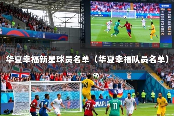 华夏幸福新星球员名单（华夏幸福队员名单）